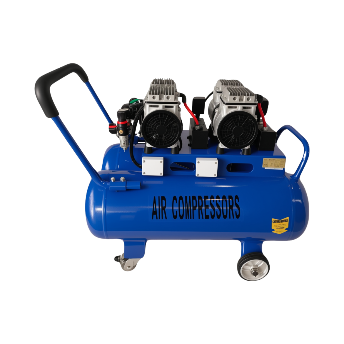 静音オイルレスエアーコンプレッサー80L